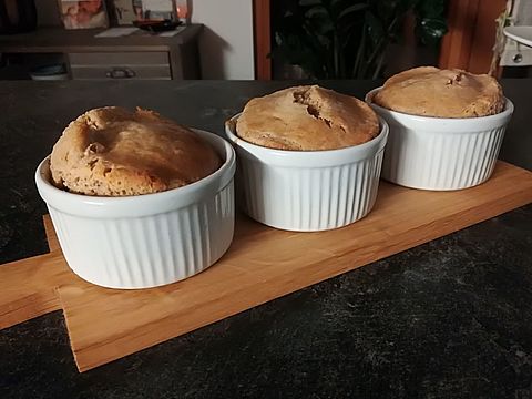 Muffins aus der SCHARFSINN-Backmischung